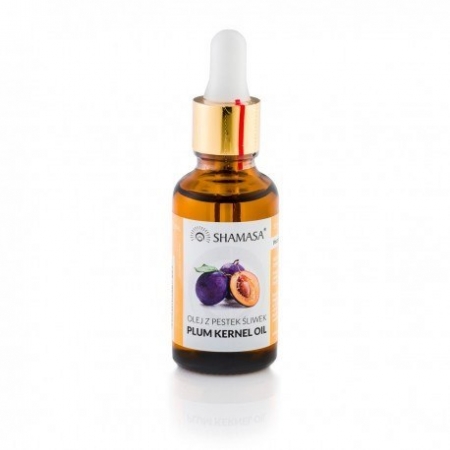 SHAMASA Olej z pestek śliwek BIO zimnotłoczony 30ml